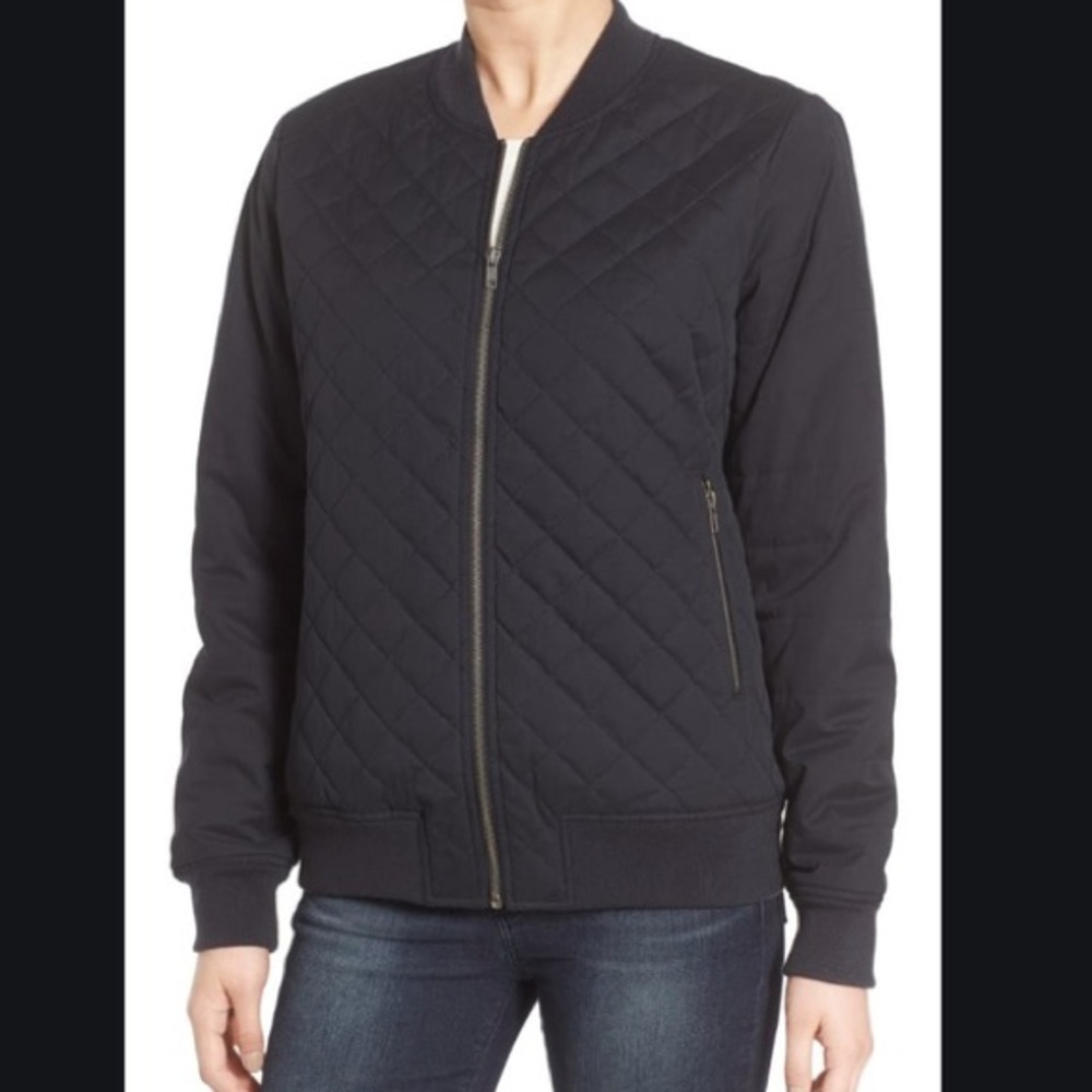 Thread & Supply Quilted Bomber Jacket